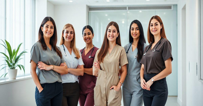 Uniformes Femininos para Clínicas de Qualidade