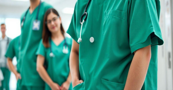 Uniforme Hospitalar Verde: Conforto e Profissionalismo