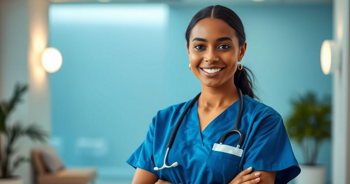 Uniforme Hospitalar Azul: Conforto e Profissionalismo