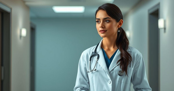 Jaleco Médico Feminino Elegante e Funcional para Profissionais da Saúde