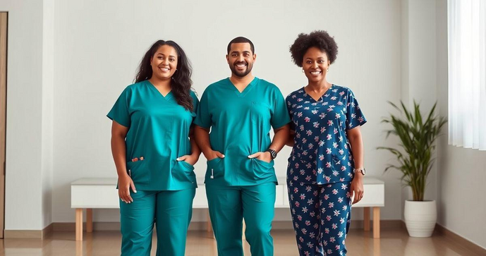 Pijamas Cirúrgicos Plus Size Como Escolher o Ideal para Conforto e Estilo