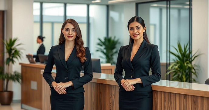 Uniformes para Recepção que Impressionam: Dicas para Escolher o Ideal