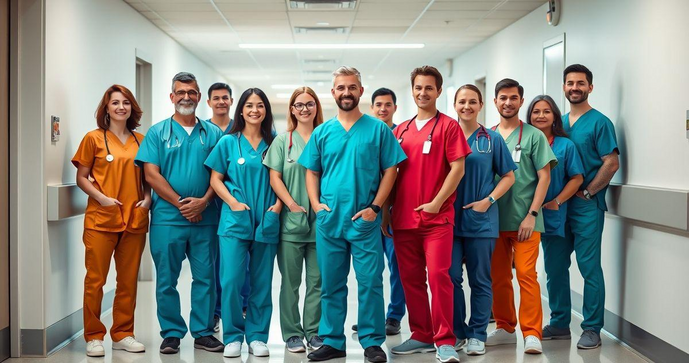 Uniformes de Hospital para Profissionais de Saúde Modernos