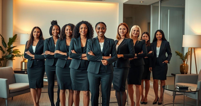 Uniformes Administrativos Femininos que Transformam a Imagem Profissional