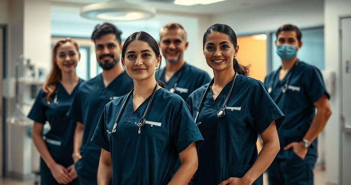 Pijama Cirúrgico Azul Marinho: Conforto e Estilo para Profissionais da Saúde